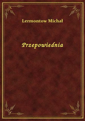 Przepowiednia – ebook