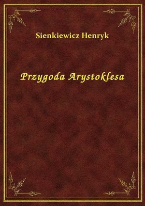 Przygoda Arystoklesa – ebook