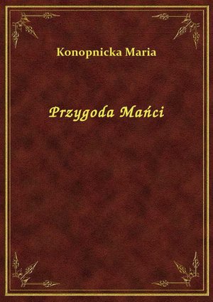 Przygoda Mańci – ebook