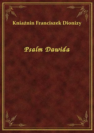 Psalm Dawida – ebook