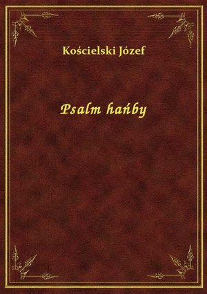 Psalm hańby – ebook