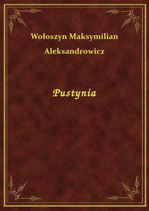 Pustynia – ebook