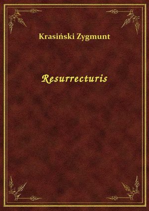 Resurrecturis – ebook