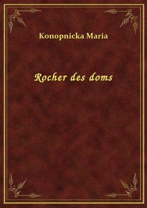 Rocher des doms – ebook