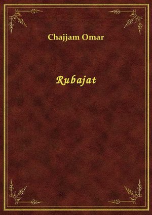 Rubajat – ebook
