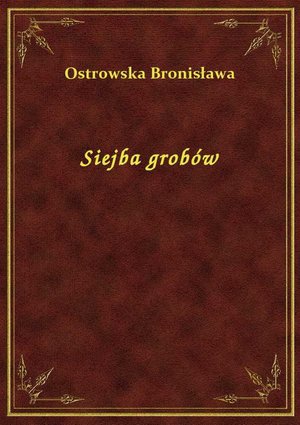 Siejba grobów – ebook