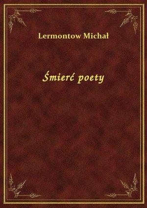 Śmierć poety – ebook