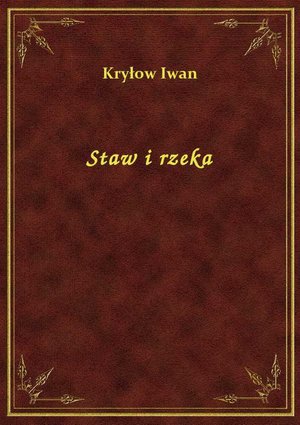 Staw i rzeka – ebook