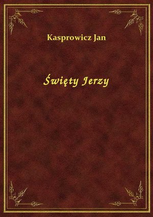Święty Jerzy – ebook