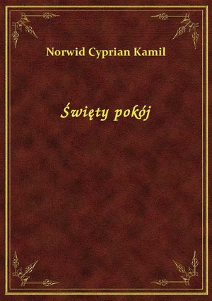 Święty pokój – ebook