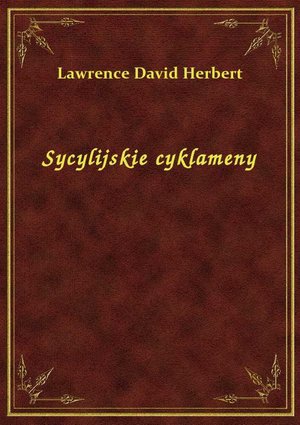 Sycylijskie cyklameny – ebook