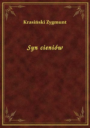 Syn cieniów – ebook