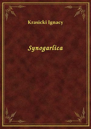 Synogarlica – ebook