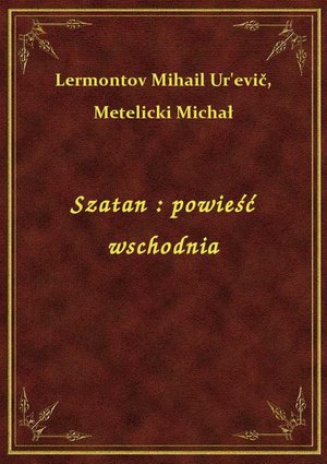Szatan : powieść wschodnia – ebook
