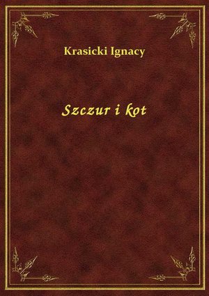 Szczur i kot – ebook