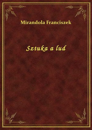 Sztuka a lud – ebook