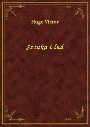 Sztuka i lud – ebook