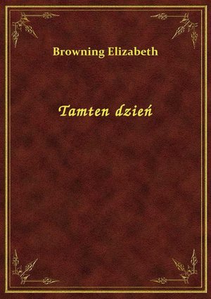 Tamten dzień – ebook