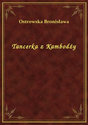 Tancerka z Kambodży – ebook