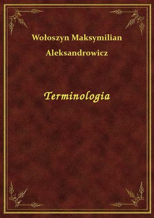 Terminologia – ebook