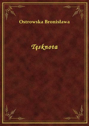 Tęsknota – ebook