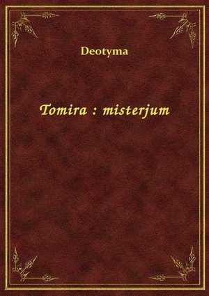 Tomira : misterjum – ebook
