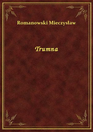 Trumna – ebook