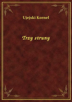 Trzy struny – ebook
