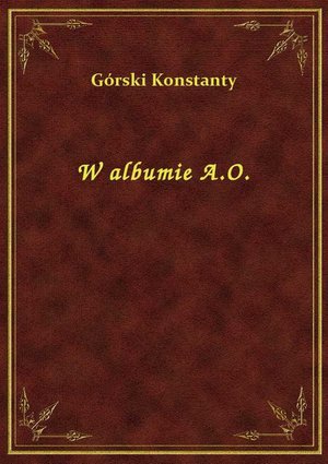 W albumie A.O. – ebook