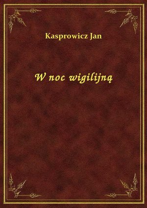 W noc wigilijną – ebook