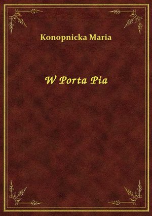 W Porta Pia – ebook