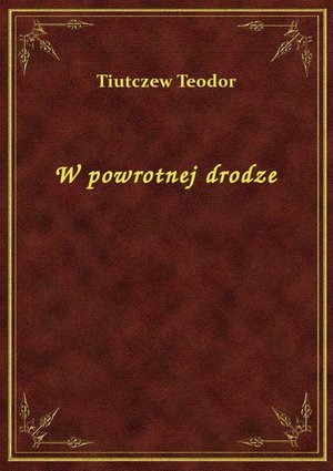W powrotnej drodze – ebook