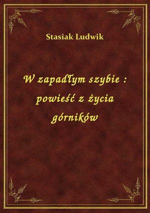 W zapadłym szybie : powieść z życia górników – ebook