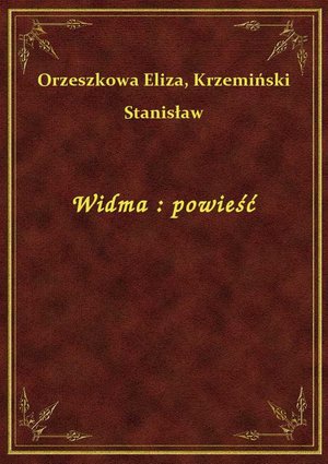 Widma : powieść – ebook