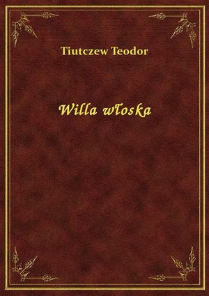 Willa włoska – ebook