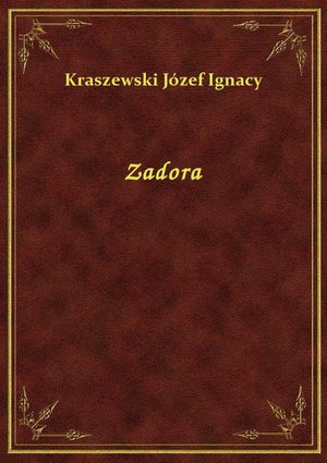 Zadora – ebook