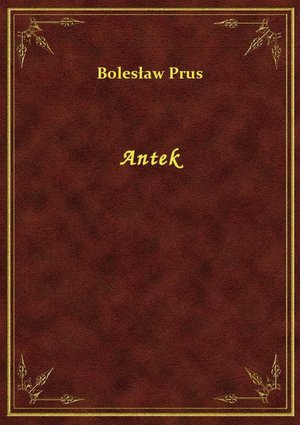 Antek – ebook