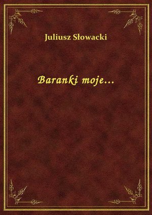 Baranki moje... – ebook