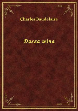 Dusza wina – ebook