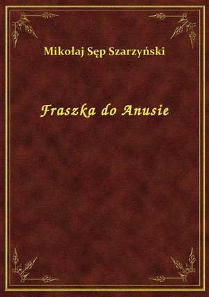 Fraszka do Anusie – ebook
