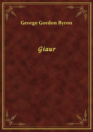 Giaur – ebook
