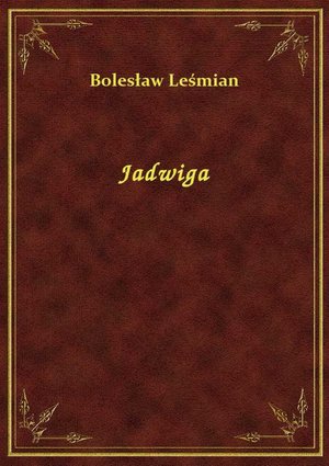Jadwiga – ebook