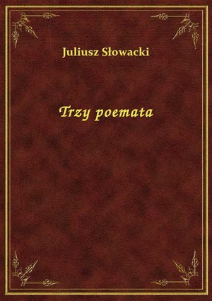 Trzy poemata – ebook