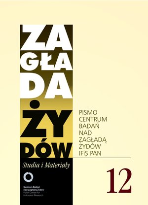 Zagłada Żydów. Studia i Materiały nr 12 R. 2016 – ebooki