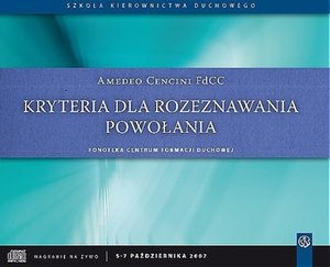 Kryteria dla rozeznawania powołania – audiobook
