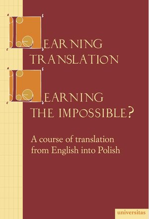 Learning Translation-Learning The Impossible? – ebooki