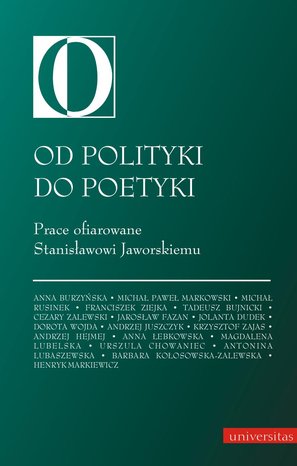 Od polityki do poetyki – ebooki