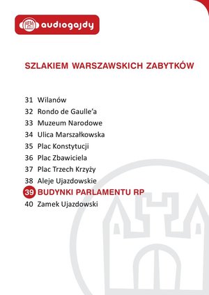Budynki Parlamentu RP. Szlakiem warszawskich zabytków – audiobooki