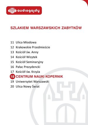 Centrum Nauki Kopernik. Szlakiem warszawskich zabytków – audiobooki