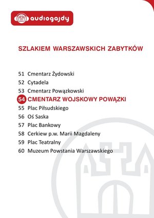 Cmentarz Wojskowy Powązki. Szlakiem warszawskich zabytków – audiobooki